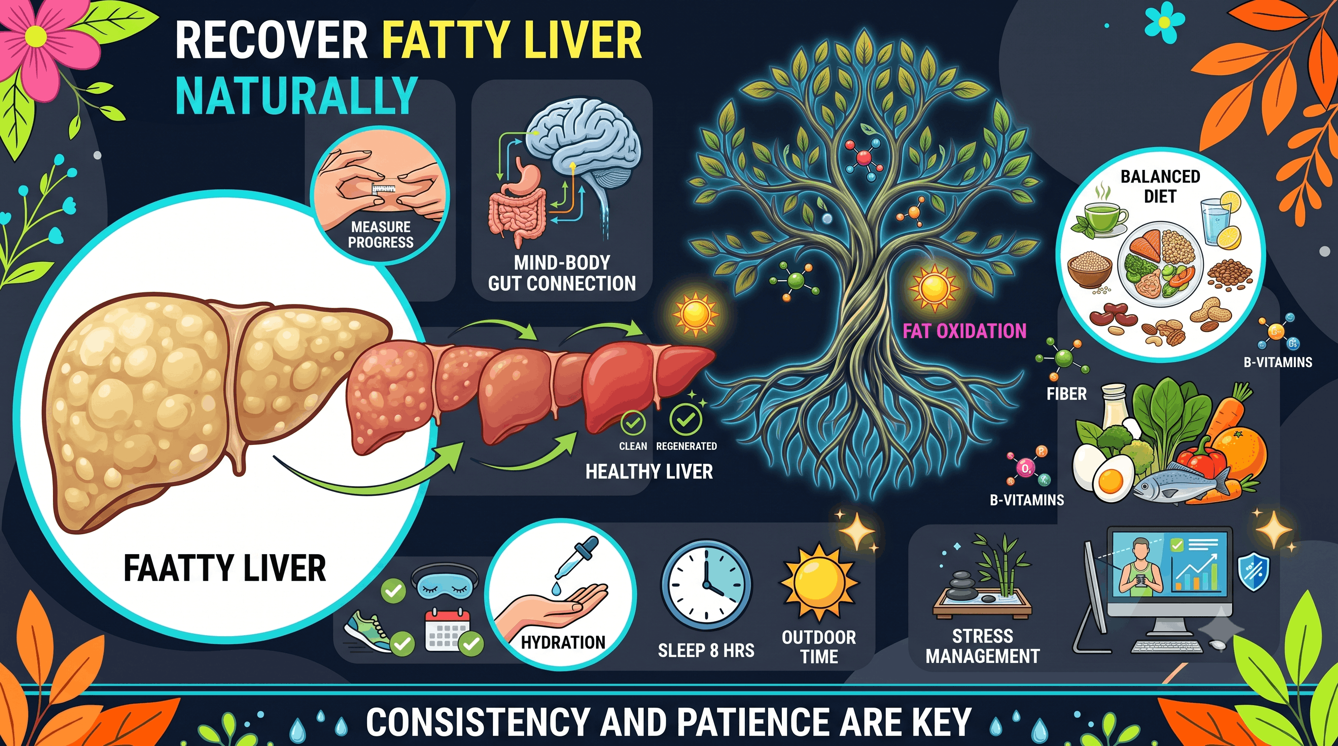 How to Recover Fatty Liver Naturally: Best Foods for Liver Repair