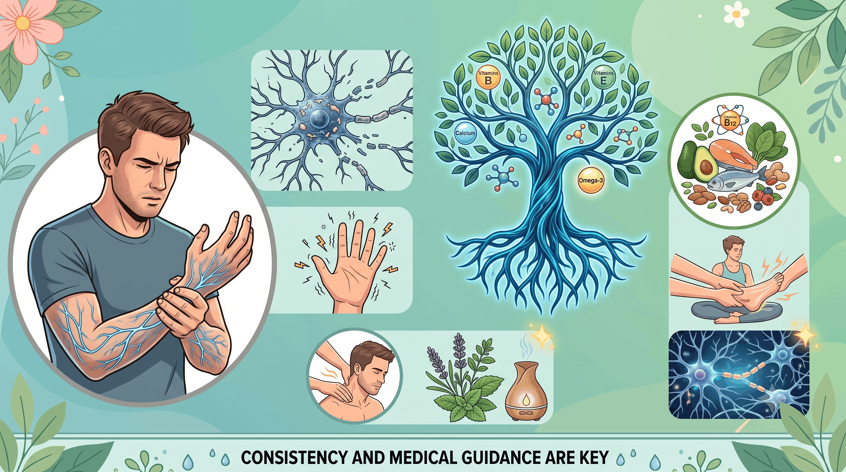 How to Repair Damaged Nerves and Numbness Naturally